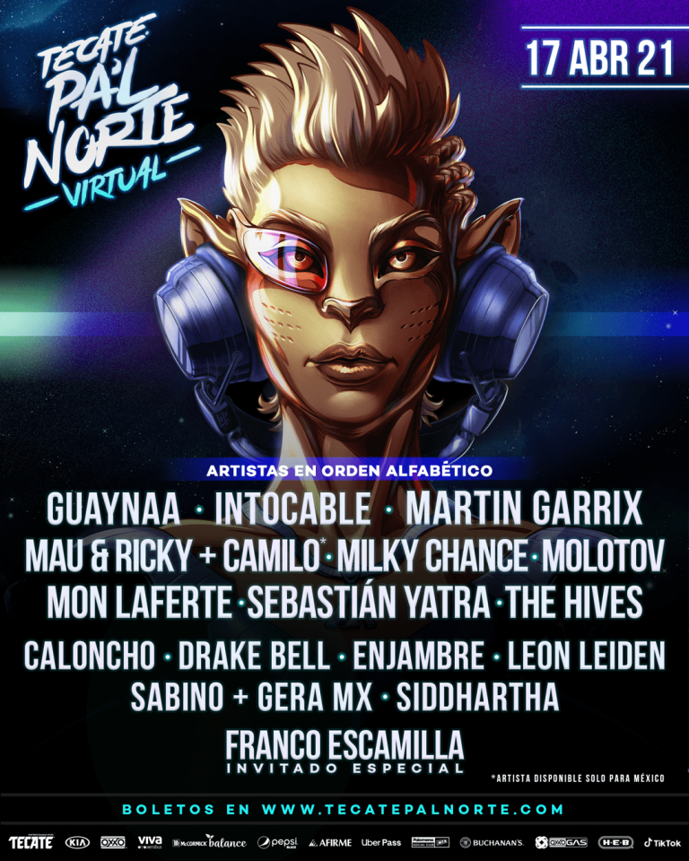 Tecate Pal Norte Ser El Primer Festival Virtual De M Xico La Magaz N