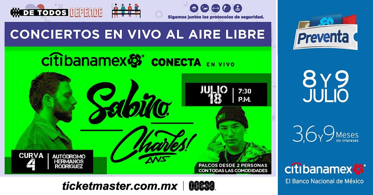 Sabino y Charles Ans en concierto presencial en la Ciudad de México | La  Magazín