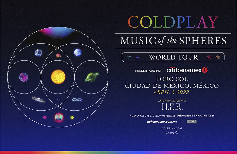 ¡Coldplay Llegará A Varias Ciudades De México! - La Magazín