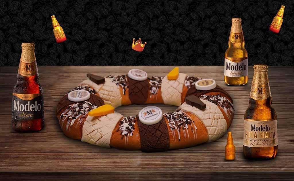 Rosca de Reyes sabor cerveza? Modelo lo hace posible - La Magazín