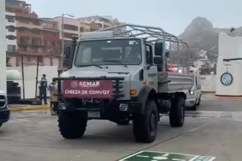 Despliegue de 7 mil 403 elementos de la Marina ante el huracán Norma en Baja California Sur