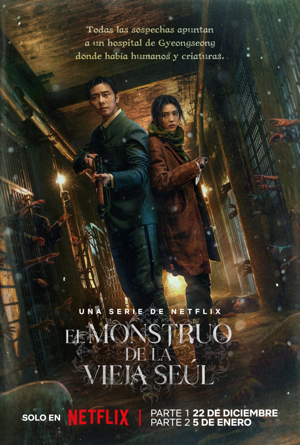 El monstruo de la vieja Seúl: Póster y tráiler de la nueva serie de Netflix