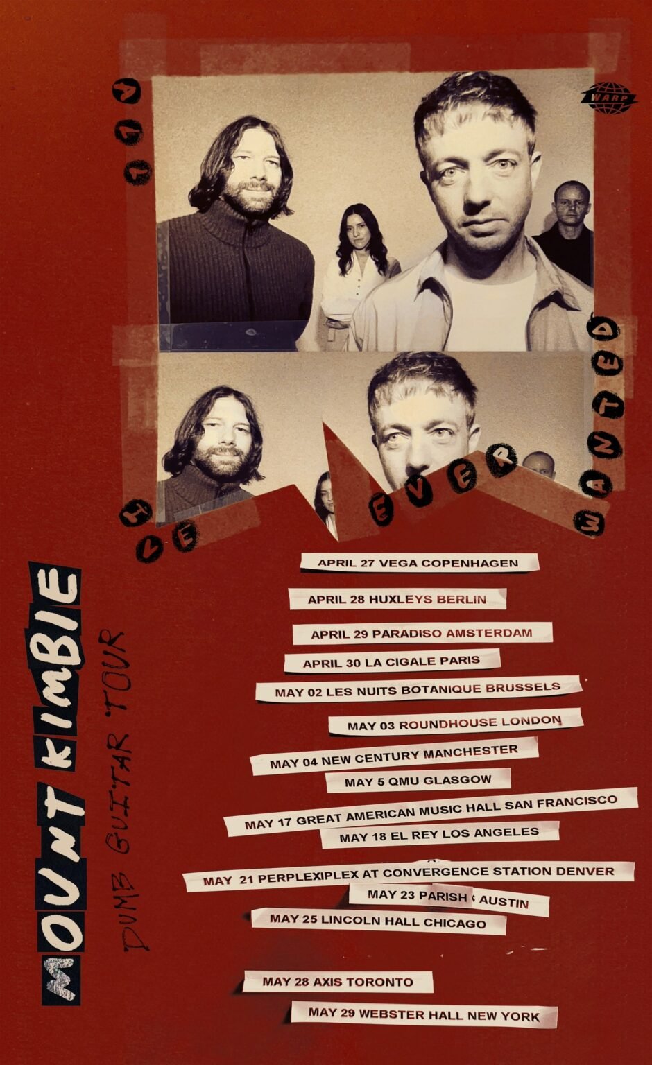 Mount Kimbie anuncia gira 2024 por Europa y Estados Unidos