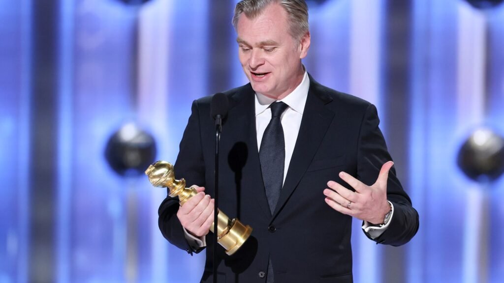 Christopher Nolan recuerda la complicada experiencia de aceptar el premio de Heath Ledger en los Golden Globe