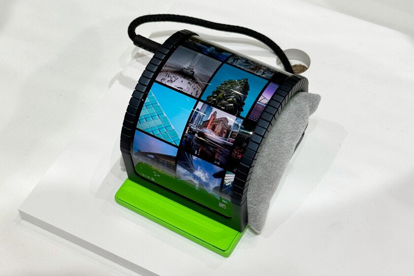 Samsung muestra varios prototipos con lo último en pantallas: un