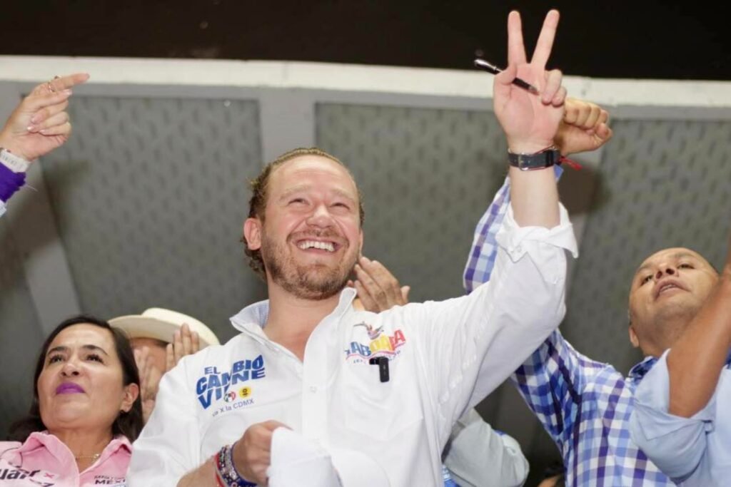 Santiago Taboada, candidato a la jefatura de Gobierno de la Ciudad de México, pide confianza y voto útil en los comicios del 2 de junio