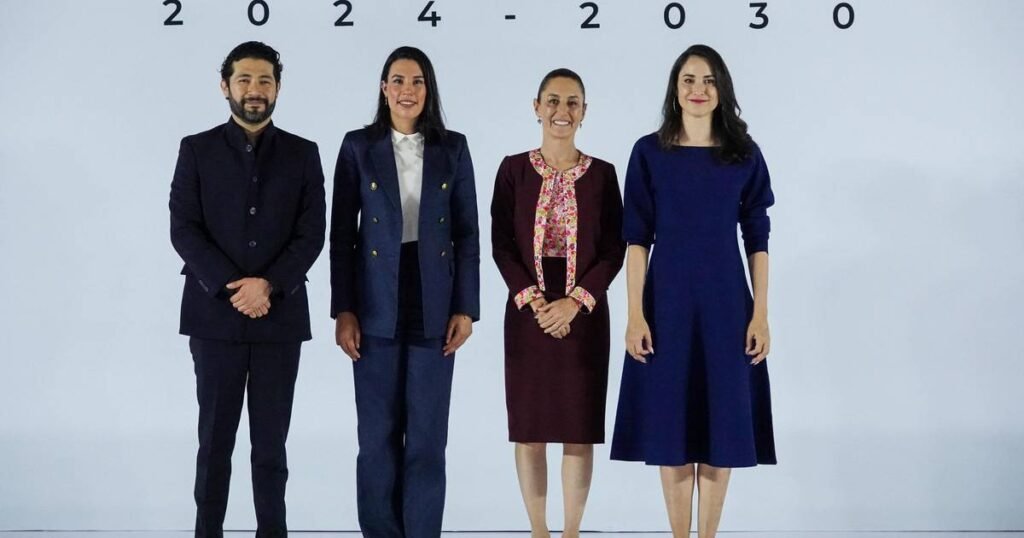 Claudia Sheinbaum nombra a los secretarios más jóvenes de su gabinete