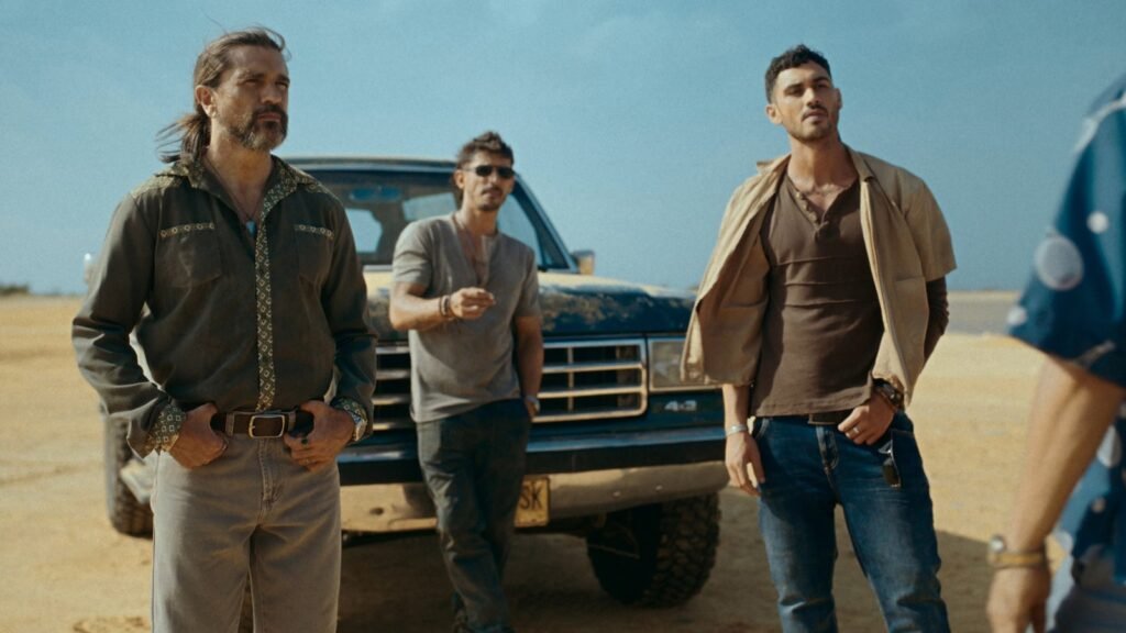 El director colombiano Andrés Baiz presenta su cuarta película, Pimpinero: Sangre y Gasolina, con Juanes en su debut como actor