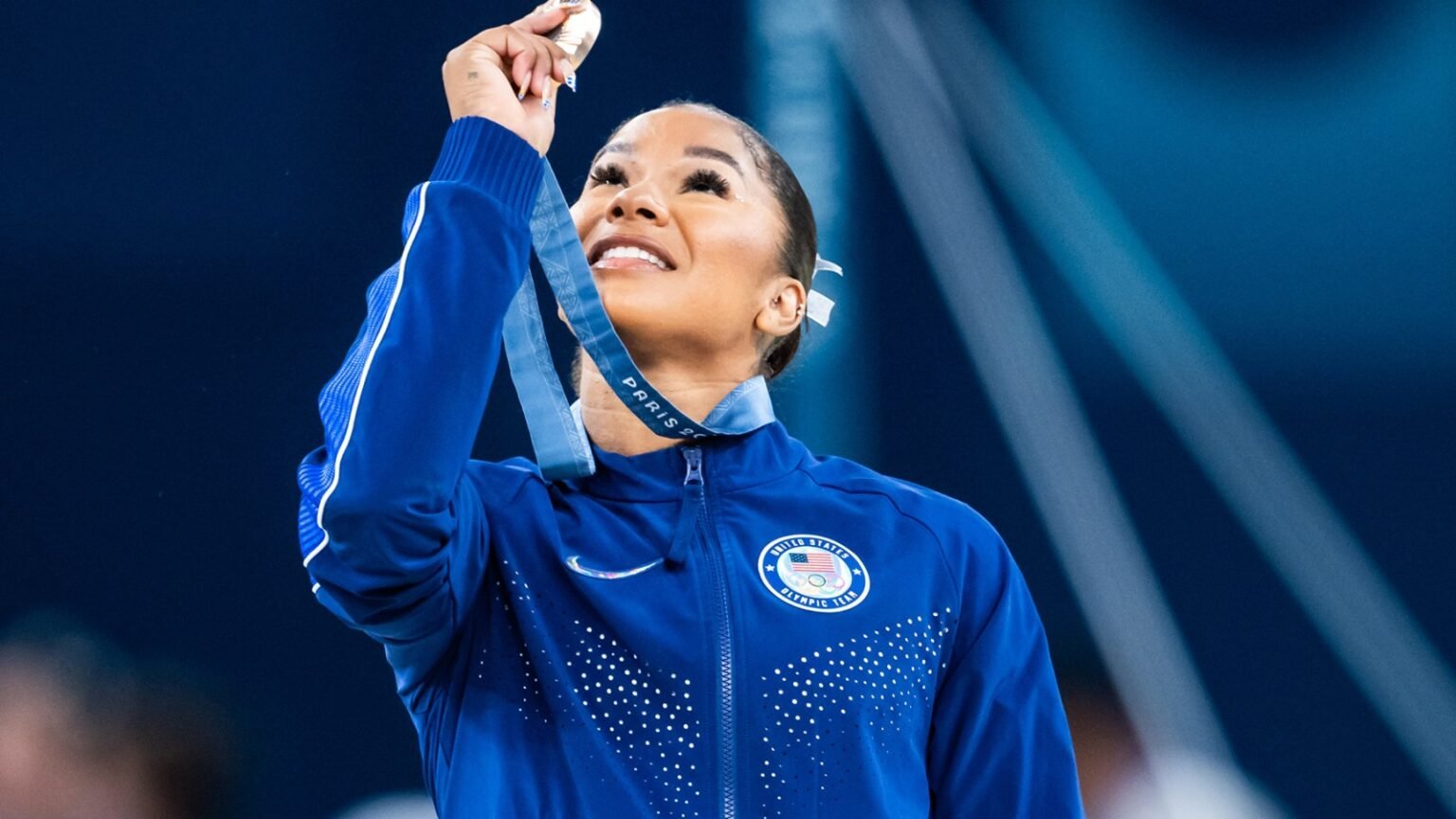 Jordan Chiles se pronuncia tras la decisión de la COI de quitarle su medalla de bronce