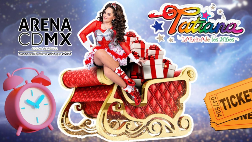 Concierto Navidad con Tatiana en la Arena CDMX: Horarios, precios y detalles