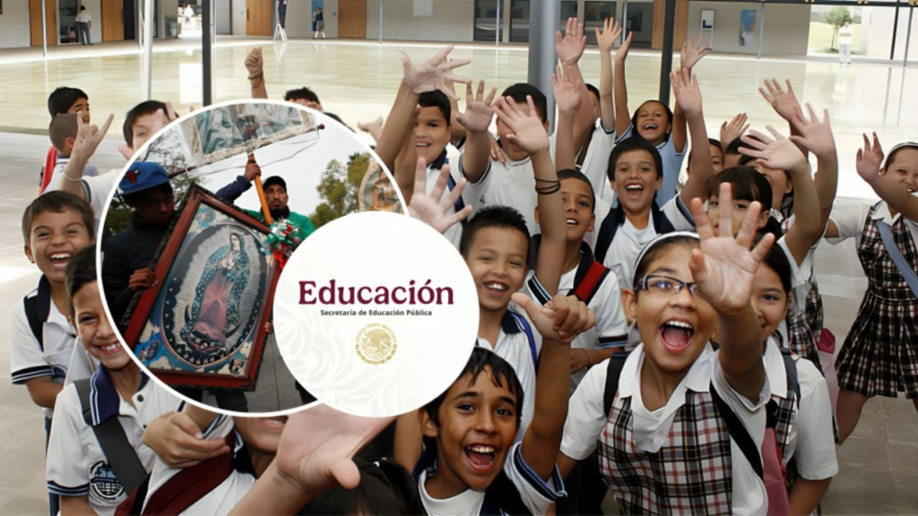 ¿Habrá clases el 12 de diciembre por el Día de la Virgen de Guadalupe? – Calendario escolar 2024-2025