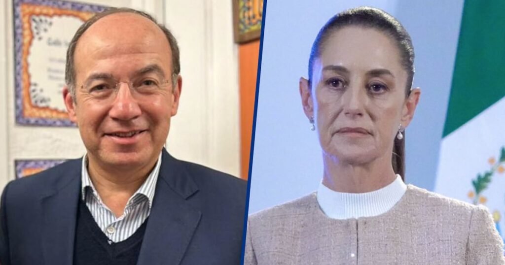 Felipe Calderón respalda estrategia de seguridad de Claudia Sheinbaum contra el narcotráfico en México