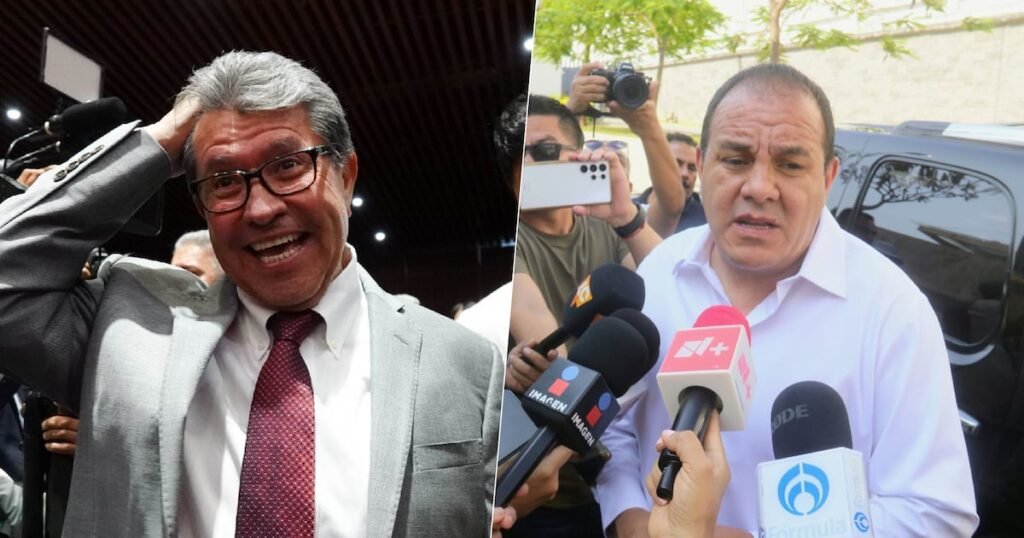 Monreal elogia a Cuauhtémoc Blanco por su autenticidad al leer denuncia en su contra