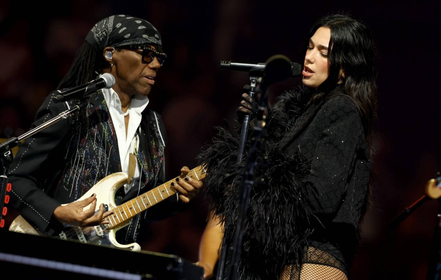 Dua Lipa y Nile Rodgers deslumbran en Madison Square Garden interpretando ‘Le Freak’