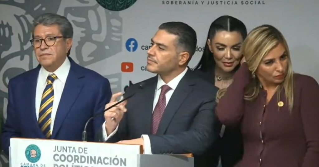 Conflicto entre diputadas de Morena durante conferencia de Omar García Harfuch