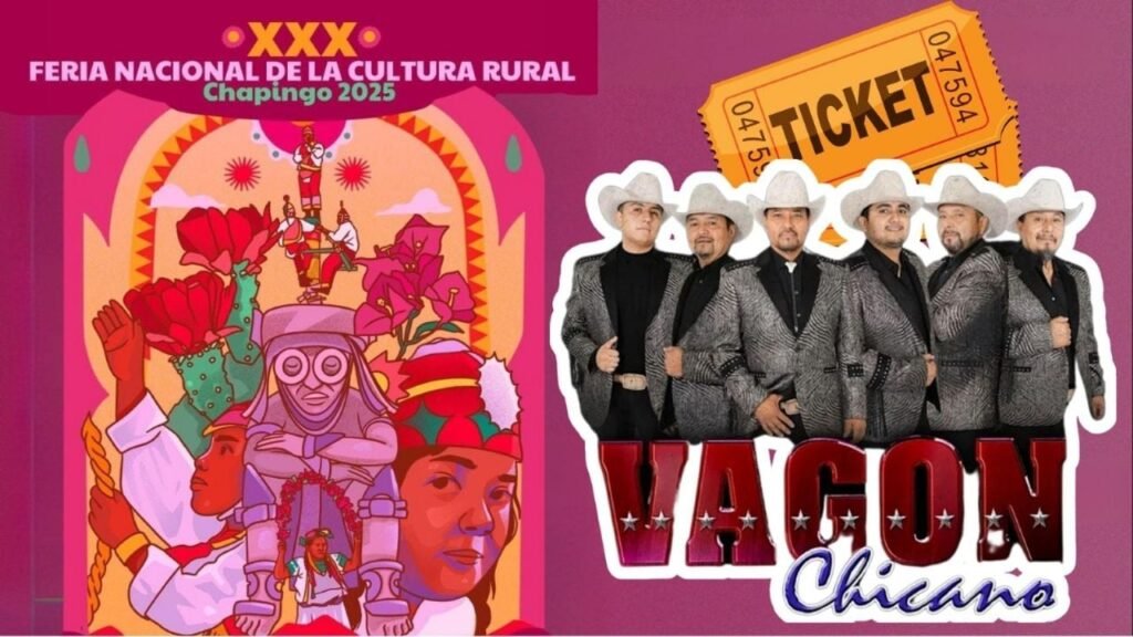 Feria Nacional de la Cultura Rural Chapingo 2025: Inauguración y Concierto de Vagón Chicano en Texcoco