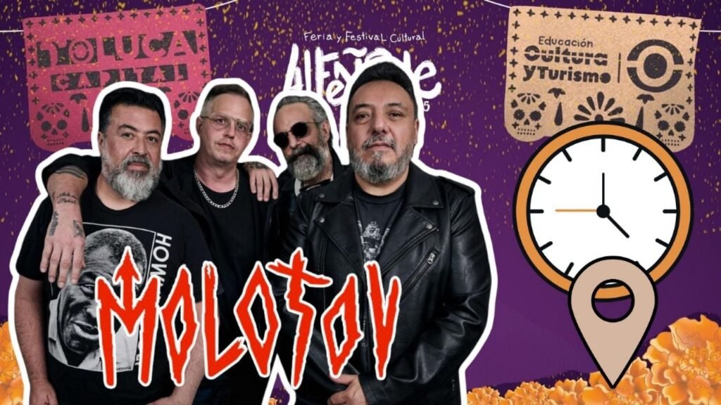 Feria del Alfeñique Toluca 2025: Concierto de Molotov y actividades culturales imperdibles