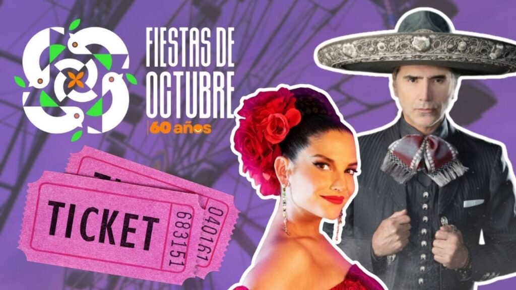 Fiestas de Octubre 2025 en Jalisco: Conciertos de Natalia Jiménez y Alejandro Fernández este 11 de octubre