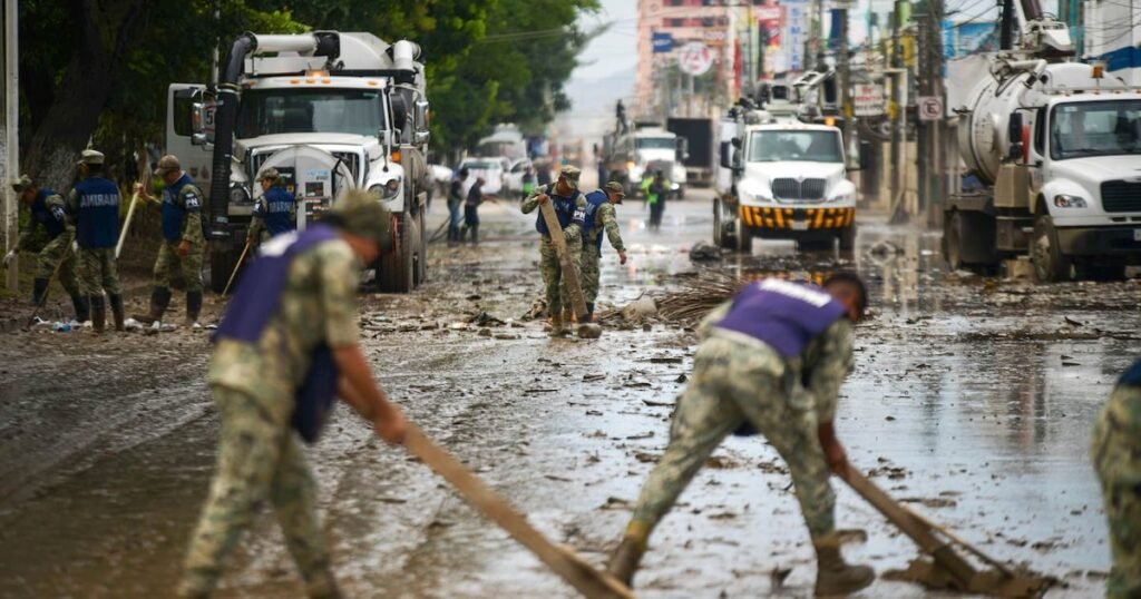 Saldo de lluvias en México: 66 muertos y 75 desaparecidos