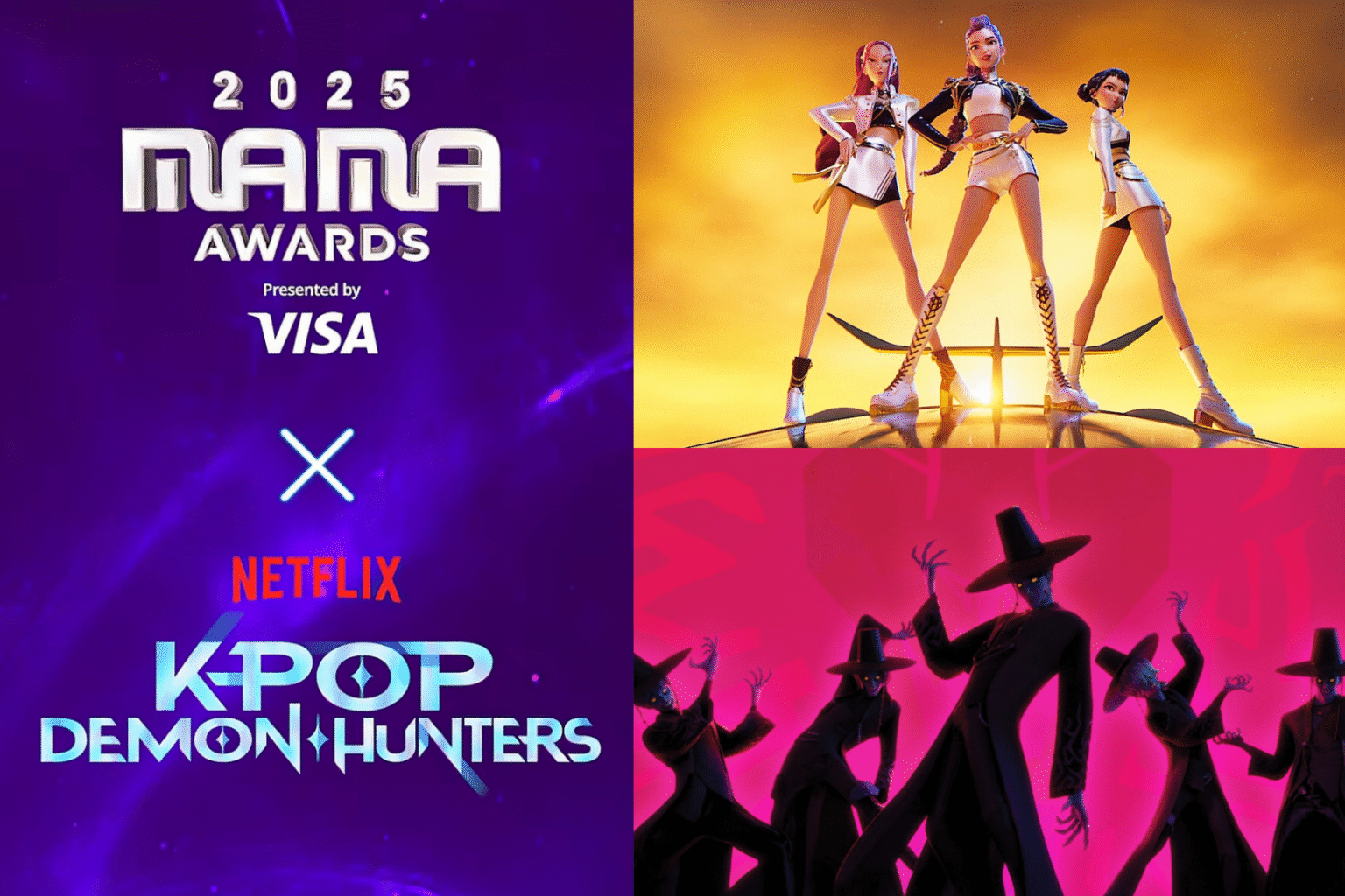 2025 MAMA AWARDS Presenta la Colaboración “KPop Demon Hunters” con HUNTR/X y Saja Boys