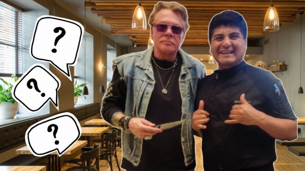 Chef peruano despedido tras foto con Axl Rose recibe apoyo en redes y sueña con abrir su propio restaurante