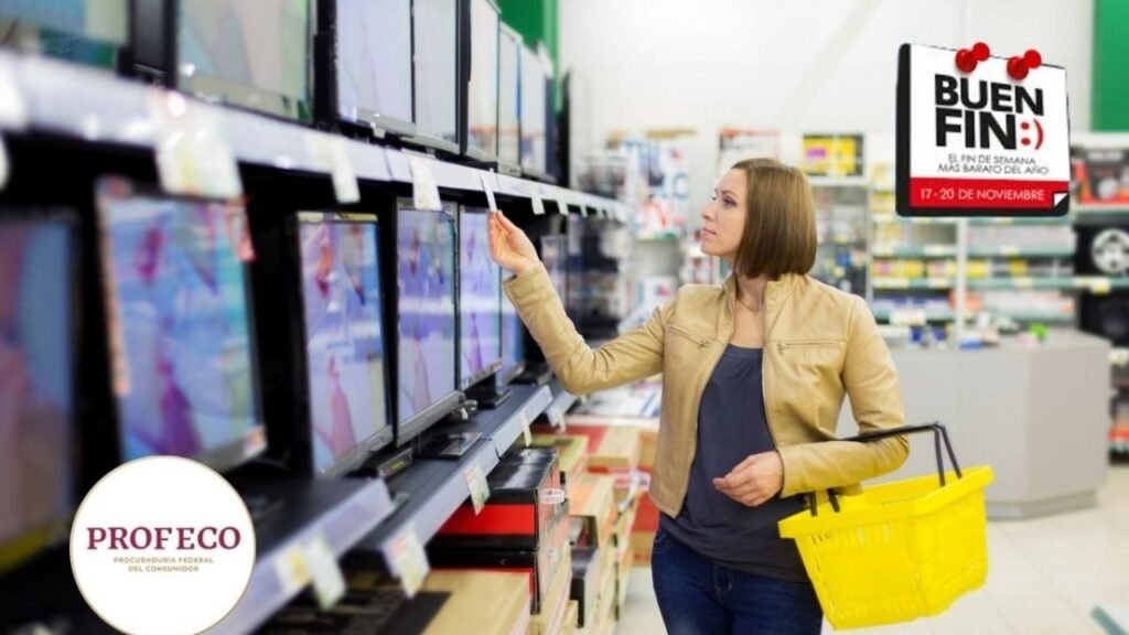Consejos de Profeco para aprovechar el Buen Fin 2025 y comprar pantallas sin riesgos