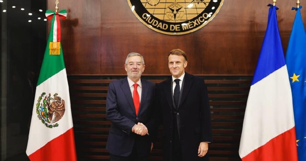 Emmanuel Macron en México: Encuentro en Vivo con la Presidenta Sheinbaum