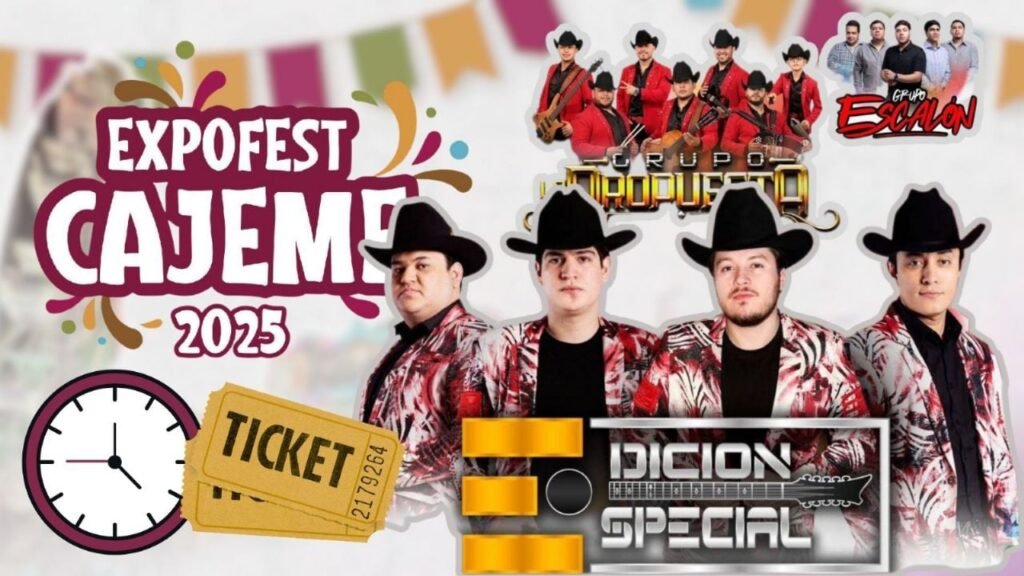 Expofest Cajeme 2025: Último día con concierto de Edición Especial y Cumbia Fest en Sonora