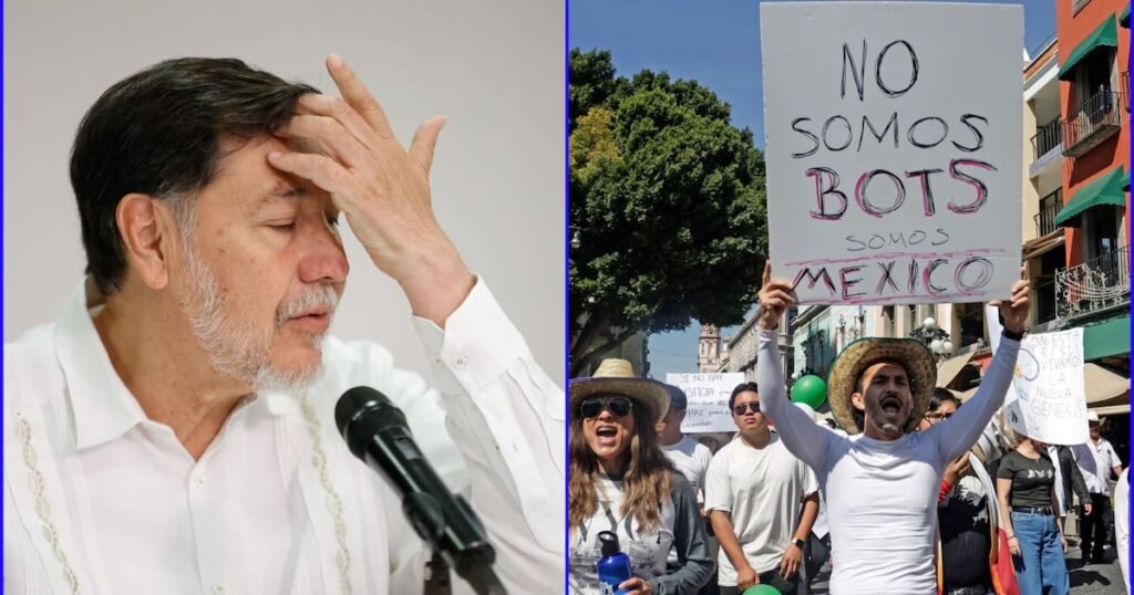 Fracaso de la Generación Z y la derecha: Noroña critica la falta de apoyo en el Zócalo