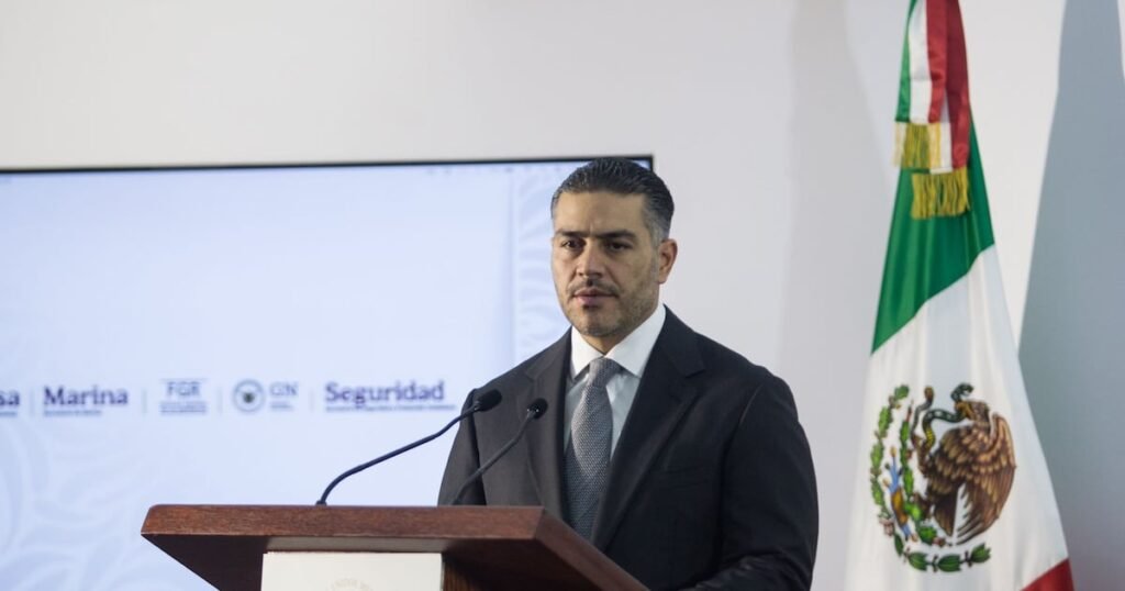 Homicidio de Carlos Manzo: Respuesta de García Harfuch ante el apoyo de EU en seguridad