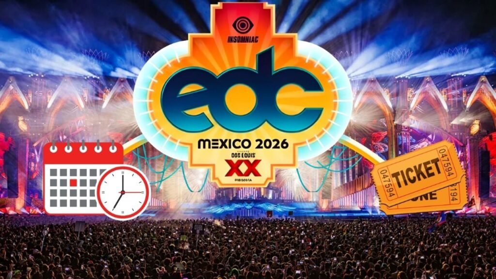 Line up y boletos del Electric Daisy Carnival México 2026: Todo lo que necesitas saber