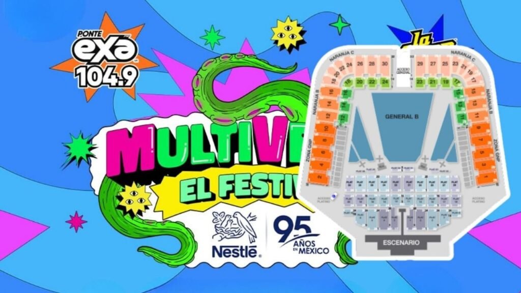 Multiverso Nestlé 2025 en CDMX: Mapa, artistas y recomendaciones para el festival más esperado