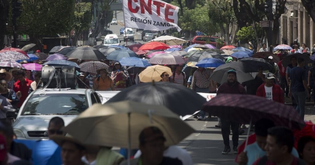 Paro de 48 horas de maestros de la CNTE en CDMX: bloqueos programados para el 13 y 14 de noviembre