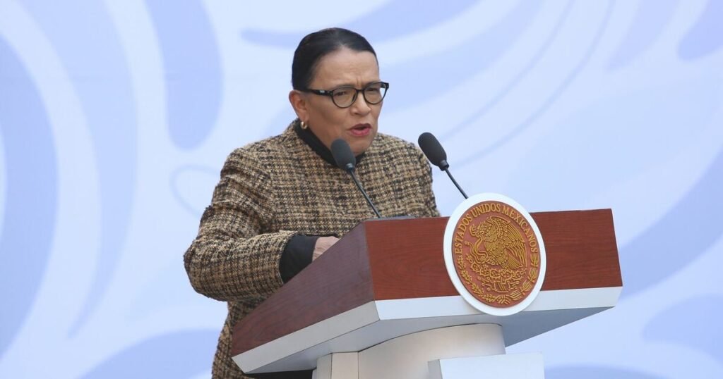 Rosa Icela Rodríguez detalla acciones del Plan Michoacán para mejorar la seguridad y desarrollo