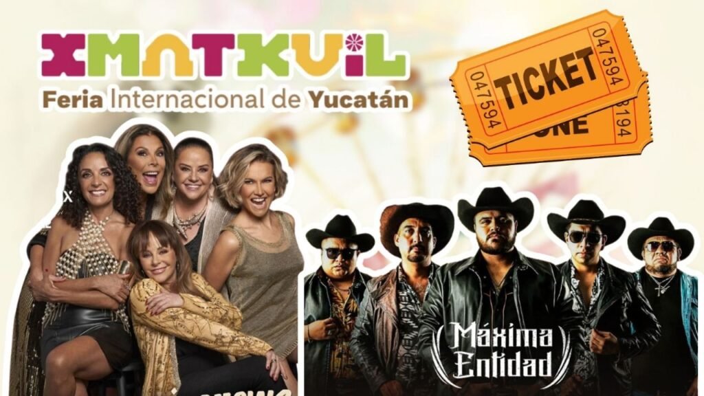 Sábado emocionante en la Feria Xmatkuil Yucatán 2025: artistas, horarios y precios de entrada