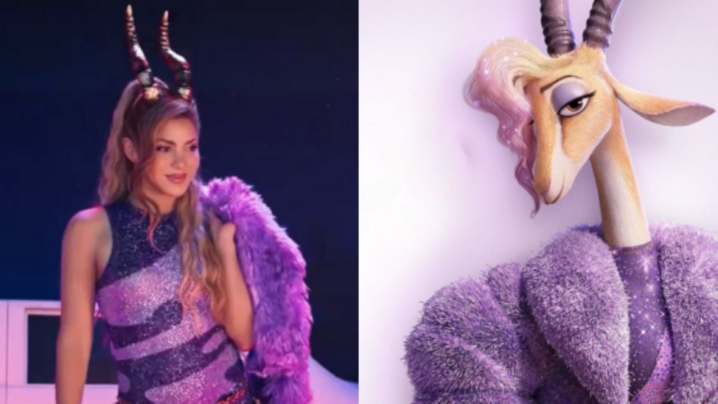 Shakira regresa a Disney con el videoclip de Zoo para Zootopia 2