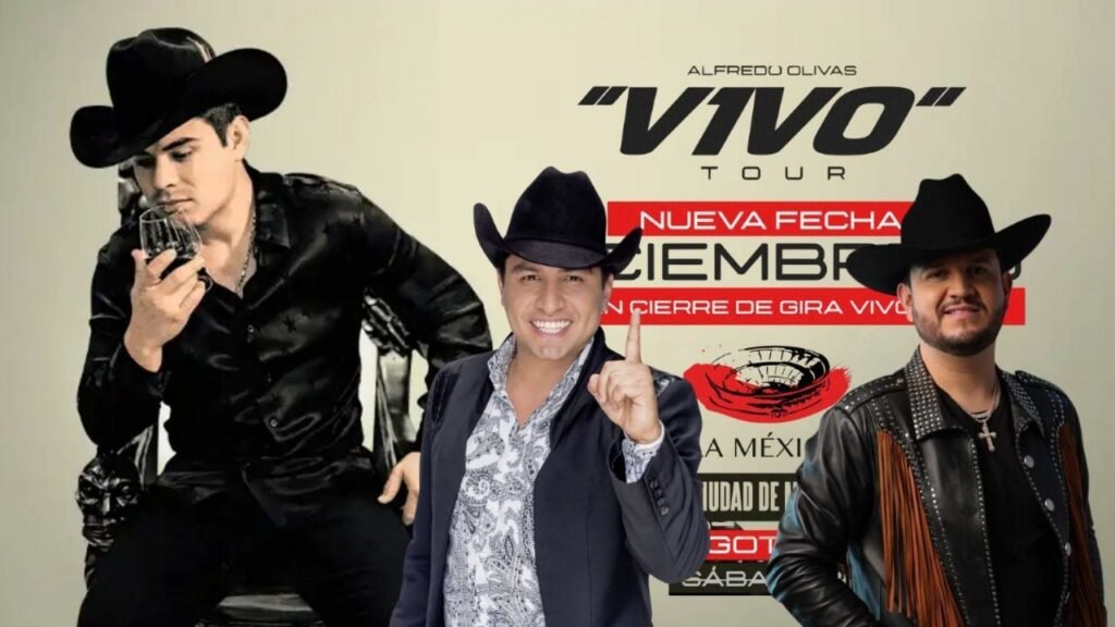Edén Muñoz y Julión Álvarez se unen a Alfredo Olivas en conciertos históricos en la Plaza de Toros México