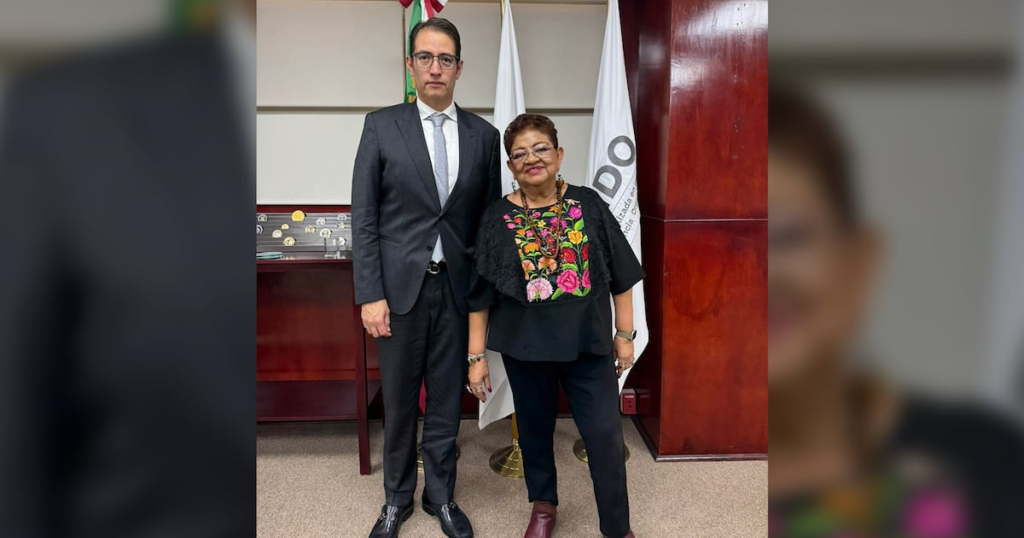 Ernestina Godoy designa a César Oliveros como nuevo titular de la FEMDO en la FGR