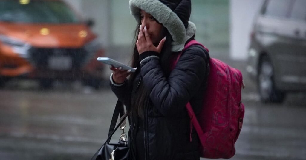 Finde con heladas y lluvias: Estados afectados por el frío en el fin de semana