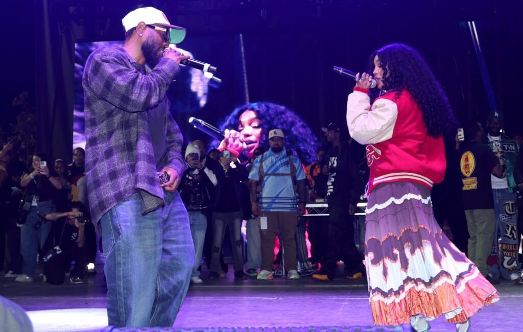 Kendrick Lamar y SZA sorprenden en el concierto navideño de TDE con una emotiva reunión