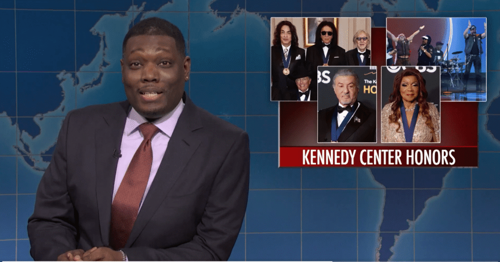 Lecciones Clave de ‘SNL’ Weekend Update sobre los Premios Kennedy a Trump
