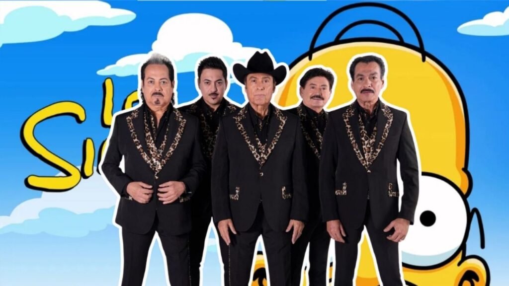 Los Tigres del Norte debutan en Los Simpson con un corrido original que une la música mexicana y la cultura pop mundial