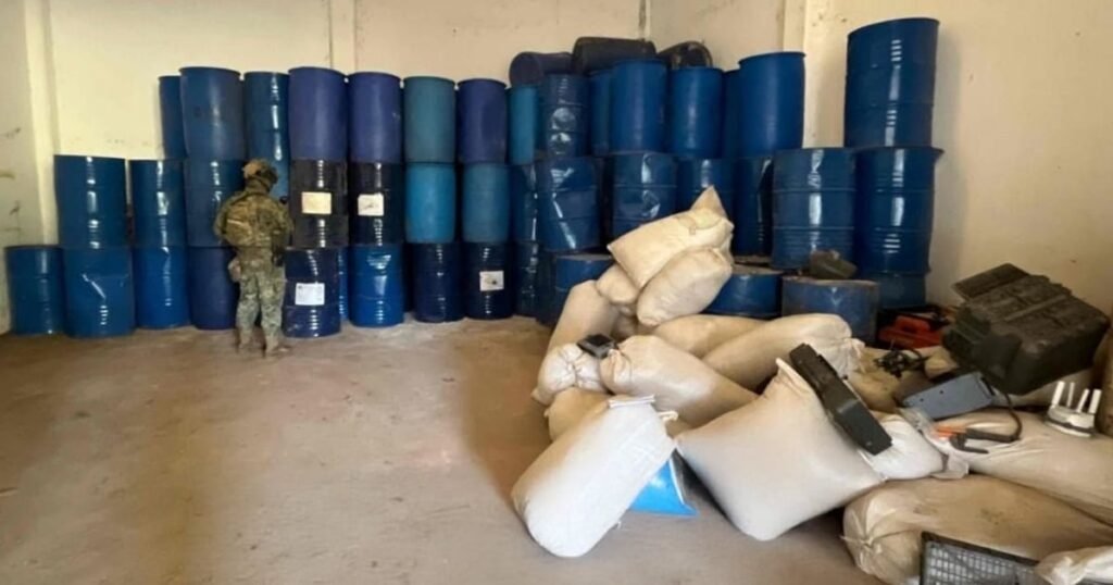 Desmantelan narcolaboratorio de Omar Coronel, cuñado del ‘Chapo’, por producción de Tusi y opioides