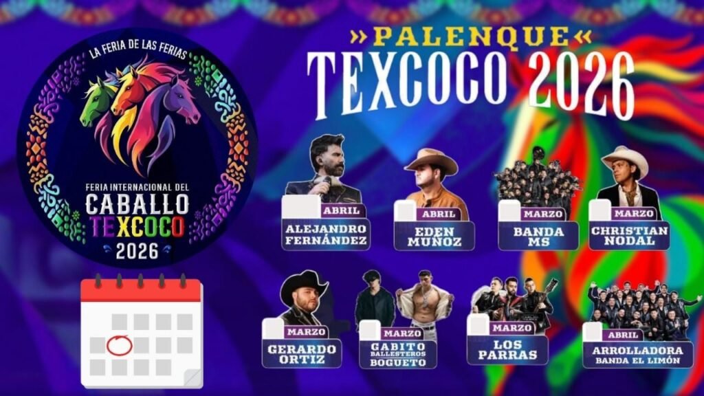 Palenque Texcoco 2026: Cartelera oficial, fechas y venta de boletos para la Feria Internacional del Caballo