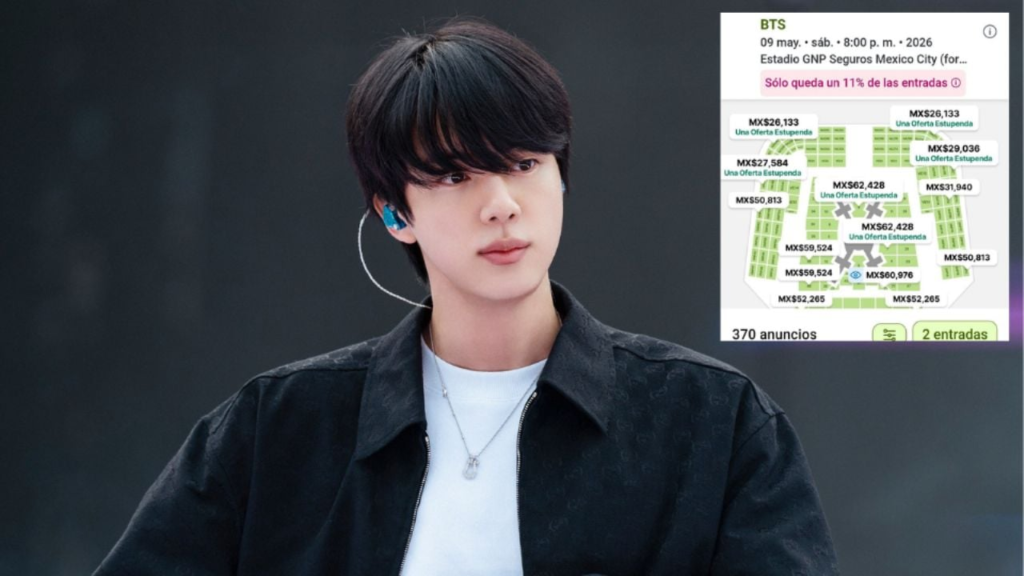 Reventa ilegal de boletos para conciertos de BTS en México causa frustración entre fans