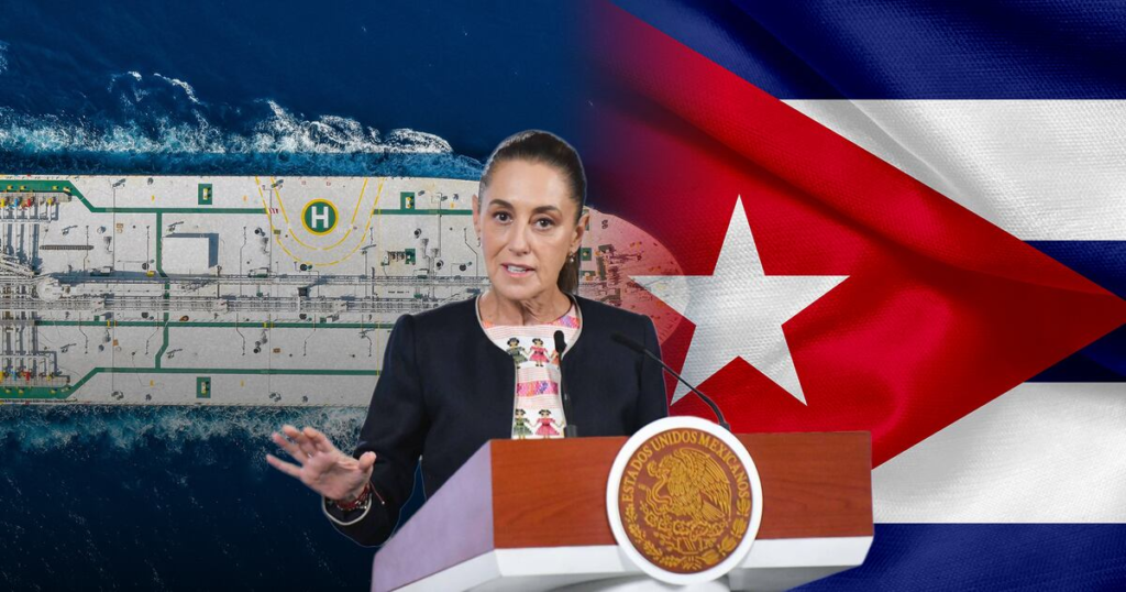 Sheinbaum desmiente envío de petróleo a Cuba tras captura de Maduro