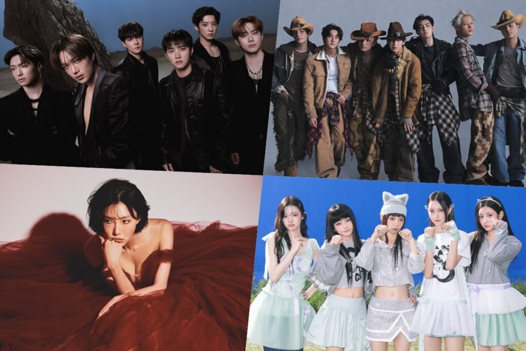 EXO, ENHYPEN, Hwasa y más: Lo más destacado de los Top Circle Weekly Charts